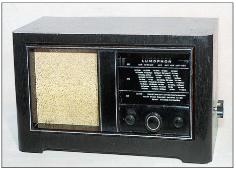 lumophon 1938er Modell WD219