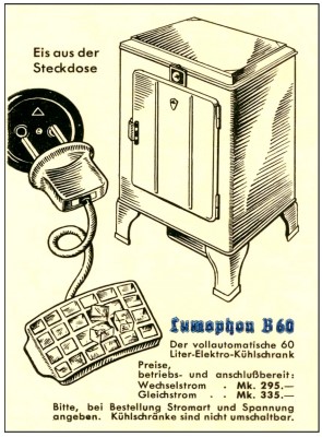 lumophon kuehlschrank