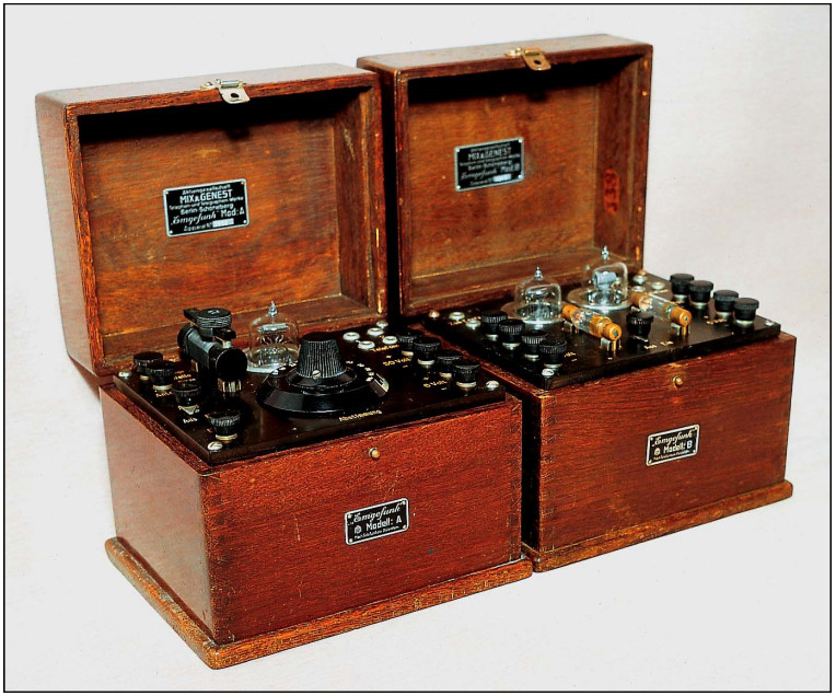 mix genest berlin audion emgefunk type a radiotechnik burosch