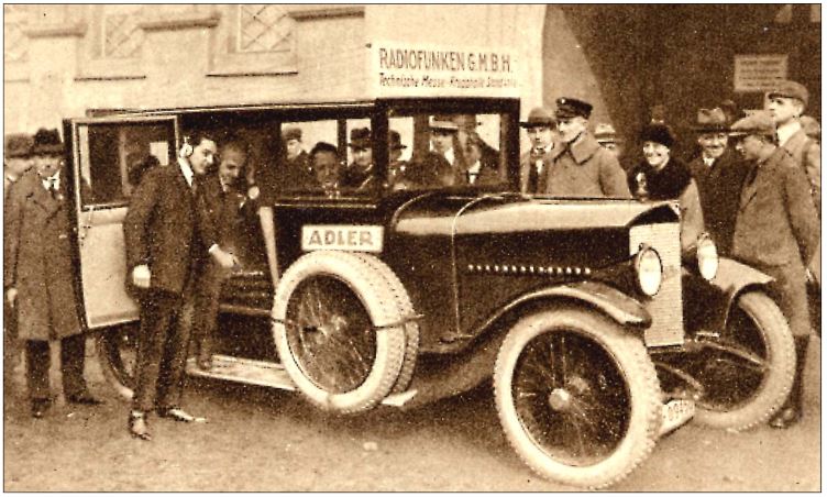 radiofunken gmbh empfaenger leipziger fruehjahrsmesse 1924