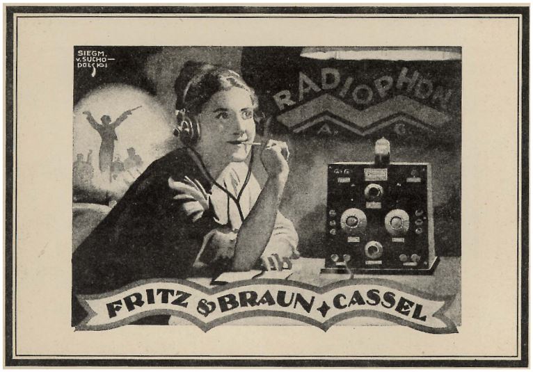 radiophon einroehren apparat