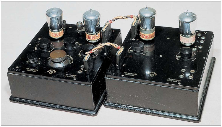 radiotechnik radio amato vierroehren apparat 5040 5047