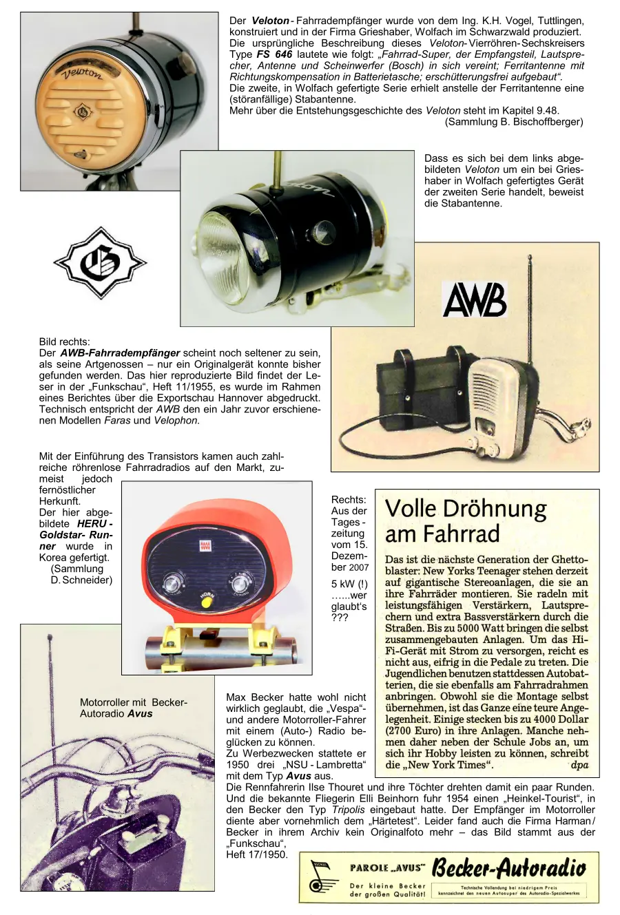 13.2 Fahrrad- Empfänger