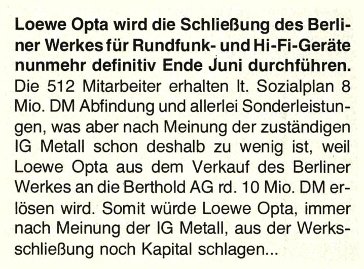 loewe optra radio 09 0004