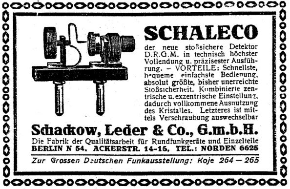 schaleco berlin burosch radiotechnik