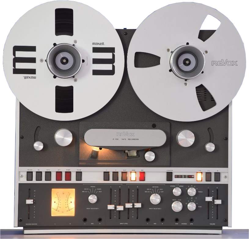 Radiogeschichte Tonbandgerät Revox A700